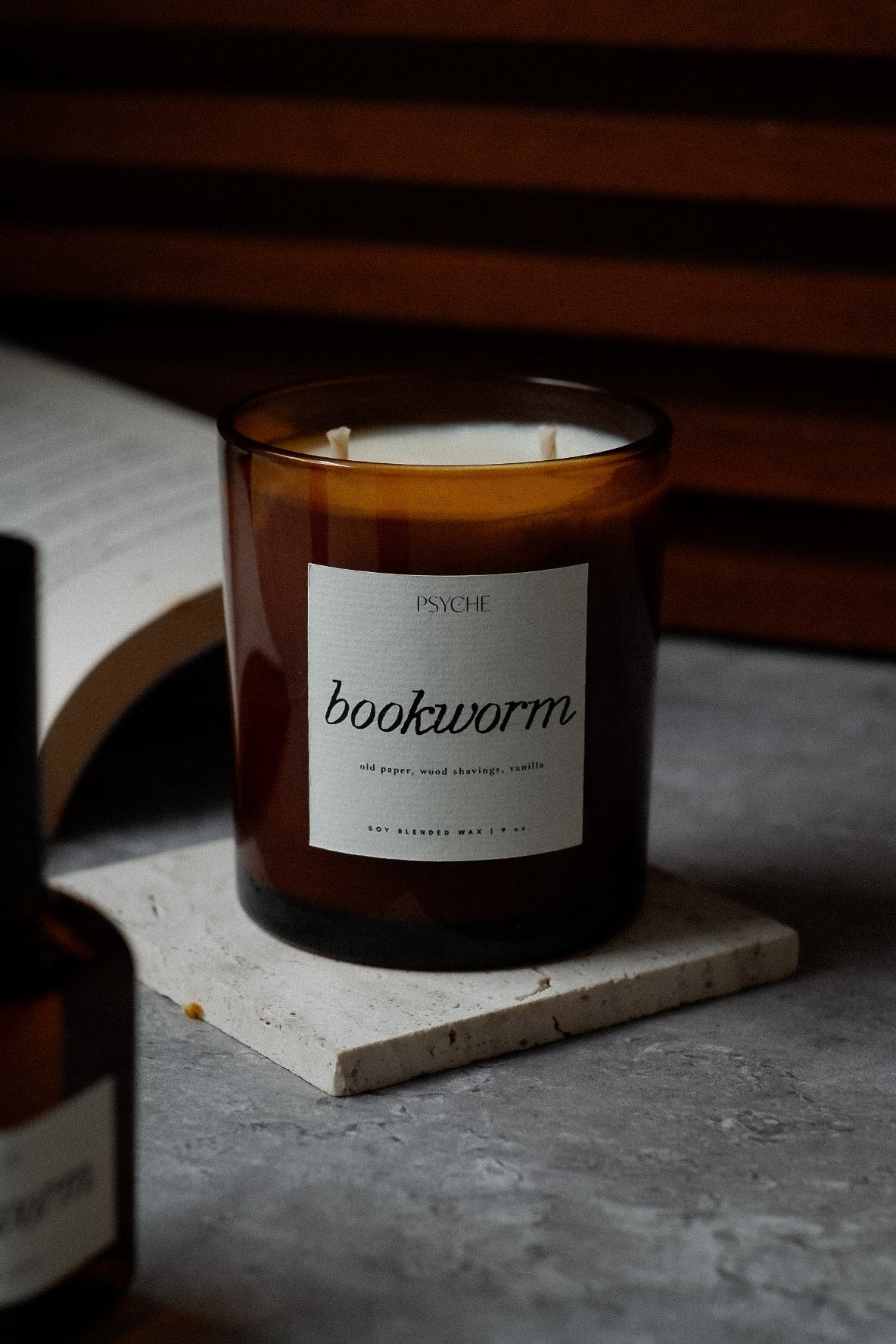 Bookworm Candle
