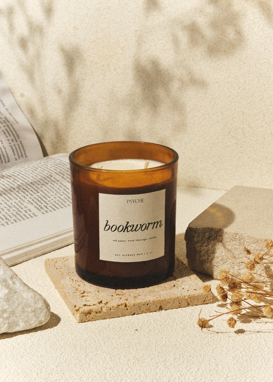 Bookworm Candle
