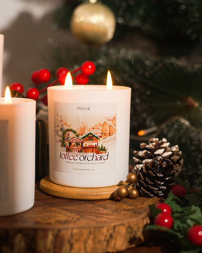Toffee Orchard Christmas Candle