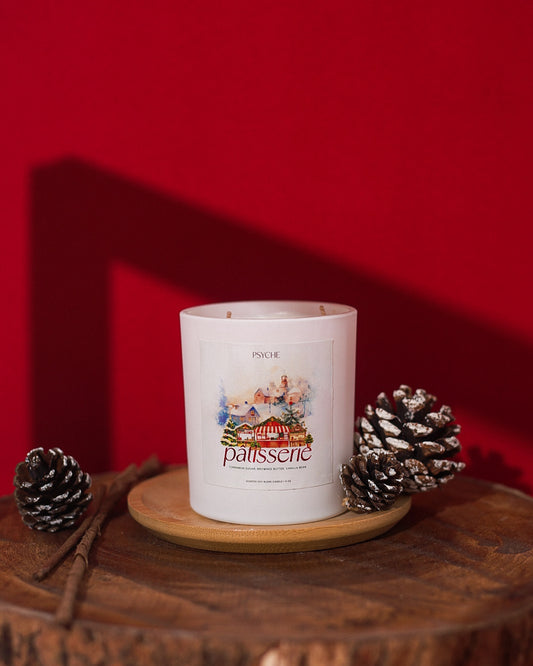 Pâtisserie Christmas Candle
